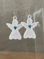 DBB Angel Heart FSL Earrings Earring Design - In the Hoop Embroidery Project
