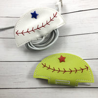 DBB Baseball or Softball Stay On Cord Wrap ITH Snap Project 4x4