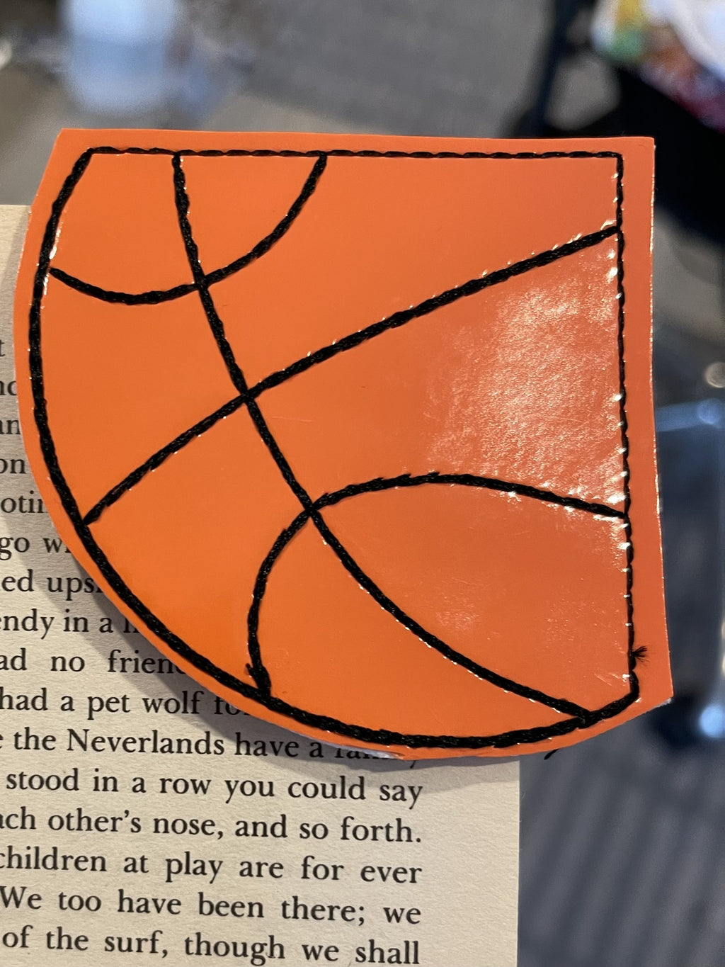 DBB Basketball Corner Bookmark Design