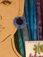 DBB Transcend Freestanding Lace Fringe Earrings embroidery design