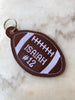 DBB Football Eyelet Tag Ornament/Bag Tag/Bookmark