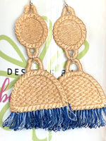 DBB Candid Freestanding Lace Fringe Earrings embroidery design