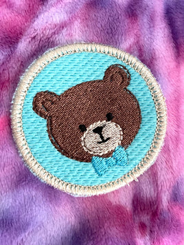 DBB Mr. Bear Patch embroidery design