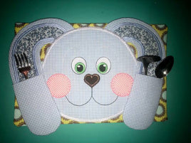 NNK ITH Bunny Place mat