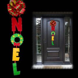 NNK In Hoop Noel Christmas Door Hanger