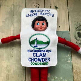 NNK ITH Clam Chowder Can Elf Costume