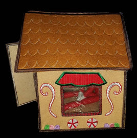 NNK In Hoop Elf Gingerbread House