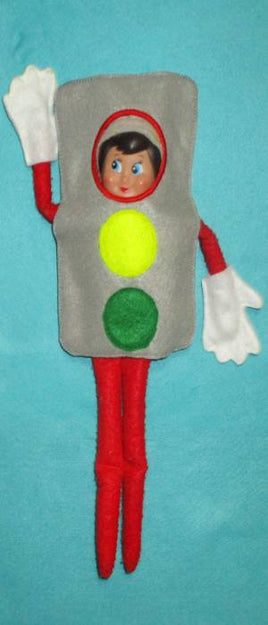 NNK In Hoop Elf Stop light Costume