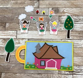 NNK In Hoop Fairy Puppet and Play Set