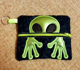 NNK Alien ITH Zipper Tote Bag