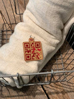 HL ITH QR Code Blessed Fob HL5717 embroidery files