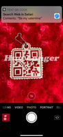HL ITH QR code Be My Valentine Fob HL5761 embroidery file