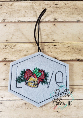 BBE ITH Love Christmas Ornament