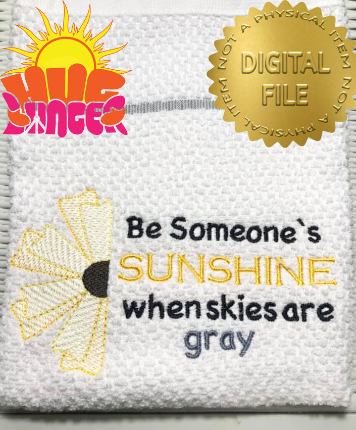 HL Be Someone’s Sunshine HL5744 embroidery files