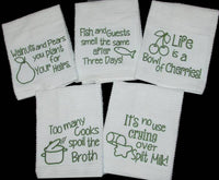 NNK Life sayings Kitchen Towels