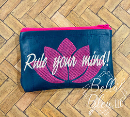ITH Rule your mind Zen Zipper bag wallet