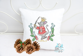 BBE Nutcracker Mouse King Scribble Christmas Design