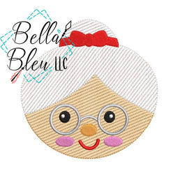 BBE - Sketchy Mrs Claus Christmas Design