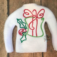 BBE -  ITH Elf Christmas Packages Sweater