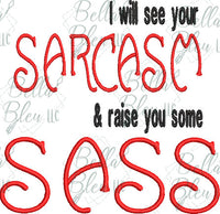 BBE Sarcasm and Sass design