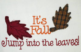 NNK It's Fall! Jump into leaves ITH Reading Pillow
