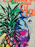 EJD Stand Tall Be Sweet Watercolor Pineapple