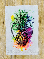EJD Watercolor Pineapple Single
