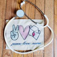 EJD Peace Love Nurse Sketchy