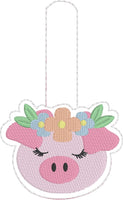 DBB Pretty Piggy Snap Tab for 4x4 and 5x7 hoops