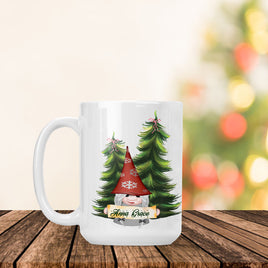 TSS Christmas Red Girl Gnome Mug sublimation design