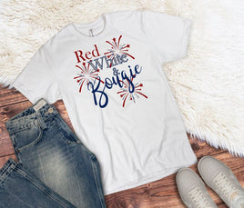 TSS Red, White & Bougie 4th of July sublimation design