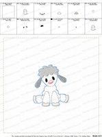 KRD Quiet Book Lost Sheep 6x10 Page