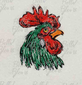 BBE Rooster 1 Scribble Sketchy