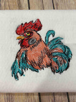 BBE Rooster 7 Scribble Sketchy