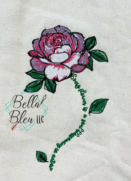 BBE Sketchy Rose Flower
