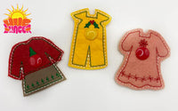 HL ITH Paperless Doll Christmas Outfits HL6231