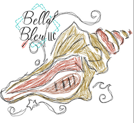BBE Seashell 3 Scribble Sketchy