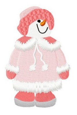 TIS My new Coat Snowgirl snowman