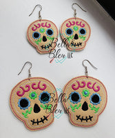BBE - ITH Sugar Skull Earrings Jewelry