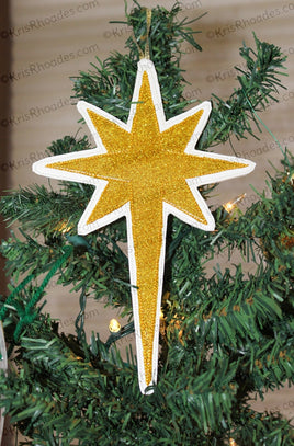 KRD Star Nativity Ornament