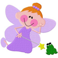 TIS Fairy Girl Still a frog stick kid