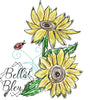 BBE Sunflower Scribble 4