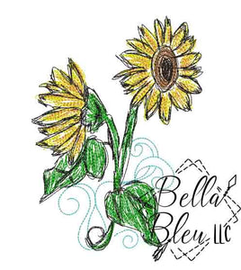 BBE Sunflower Scribble 5