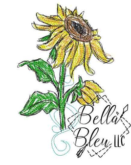 BBE Sunflower Scribble 6