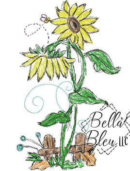 BBE Sunflower Scribble 7