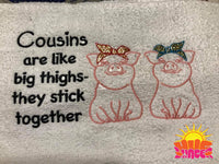 Big Thighs Cousins HL5756 embroidery file