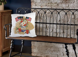 TSS USA Mason Jar Pillow 4th of July sublimation design