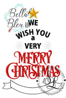 Wish you a very Merry Christmas