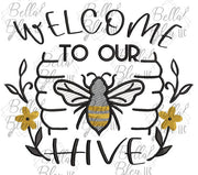 BBE Welcome to our Hive sketchy