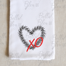 BBE XO Valentines Motif Heart